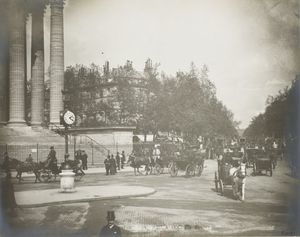 Boulevard de la Madeleine, fin XIXe siècle 1890