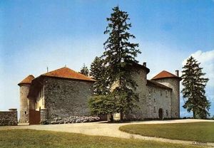 PONTCHARRA, château Bayard où naquit le chevalier Bayard 1970