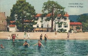 CAVALIERE, L'HOTEL DE LA PLAGE 1920