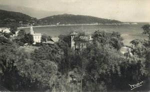 Cavalière et le Cap Nègre, vue d'ensemble 1950