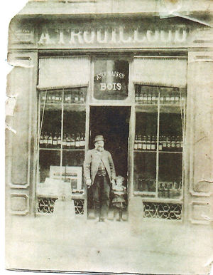 Marchand de vins Trouilloud 1905
