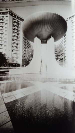 Vasque de la flamme Olympique 1968