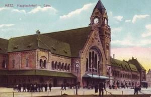 Gare de Metz 1920