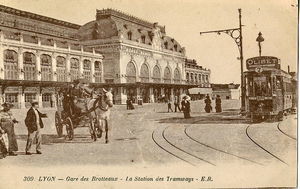 Gare des brotteaux Lyon 1926