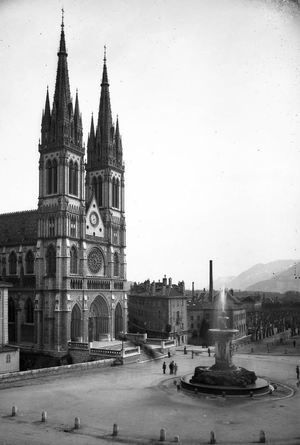 Eglise st Bruno de Voiron 1910