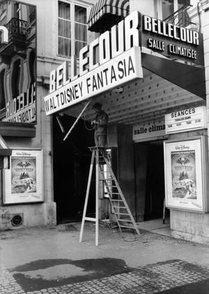 Cinéma place Bellecour 1968