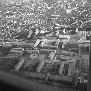 Campus de la Doua - Vue aérienne 1973