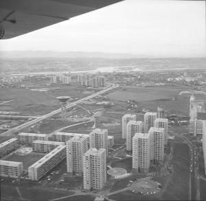 Vue aérienne des Minguettes 1972