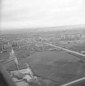 Vue aérienne des Minguettes 1973