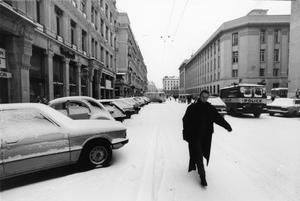 Un hiver, rue de la Charité 1987