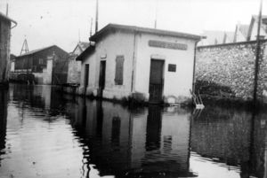 Inondations avenue Ambroise Croizat 1958