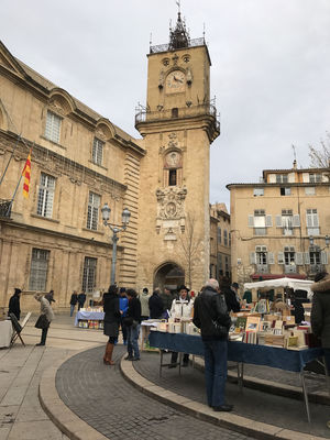 place de l'hôtel de ville -Aix en Provence  2017